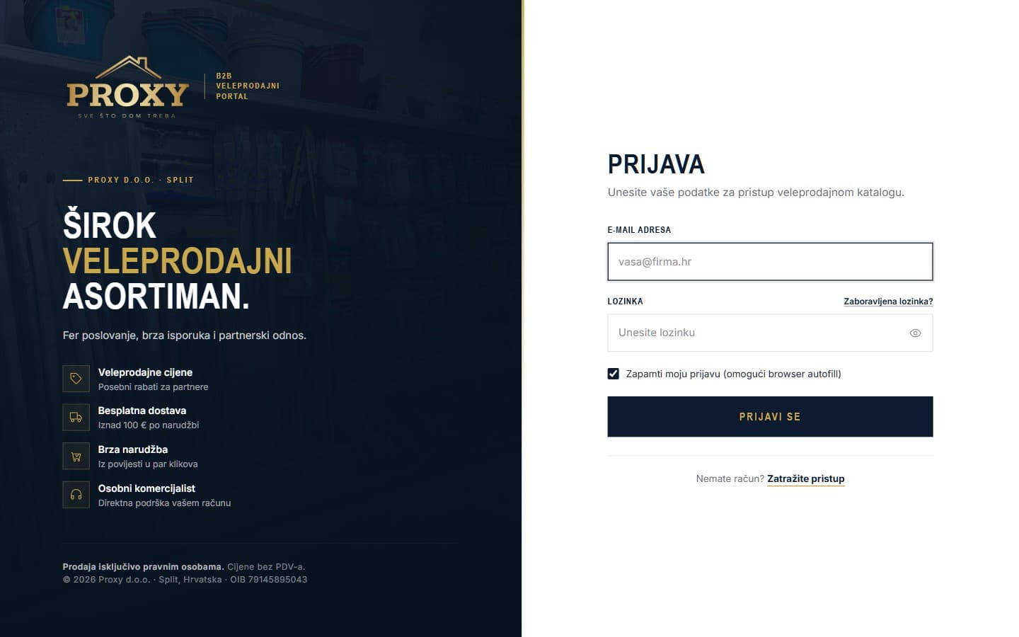 Pokazni primjer: veleprodaja.proxy1.hr